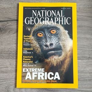 March‎ 2001 National Geographic Magazine